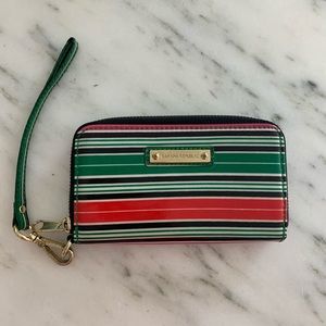 Banana Republic Striped Wristlet